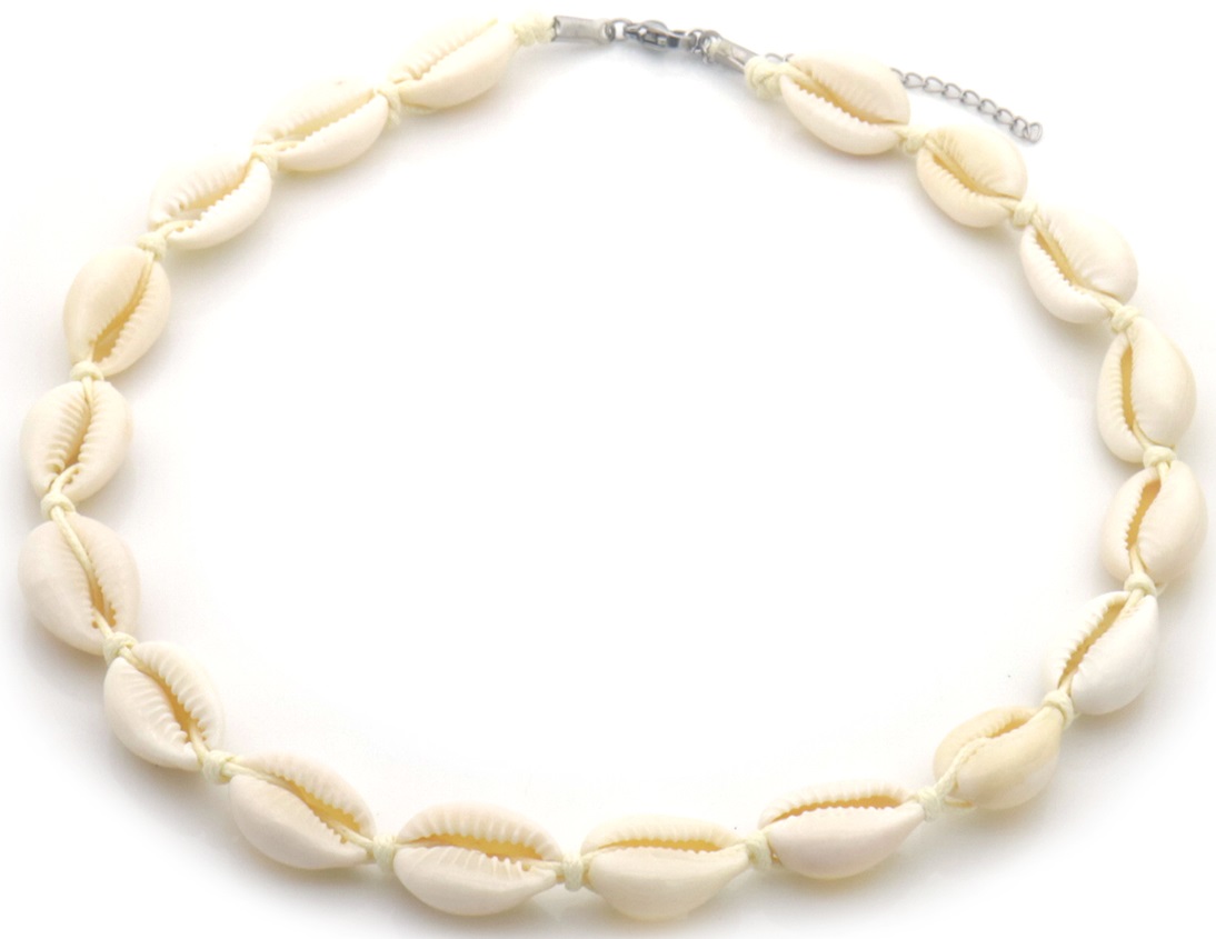 C-B24.1 N938-003-1 Necklace Shells Black