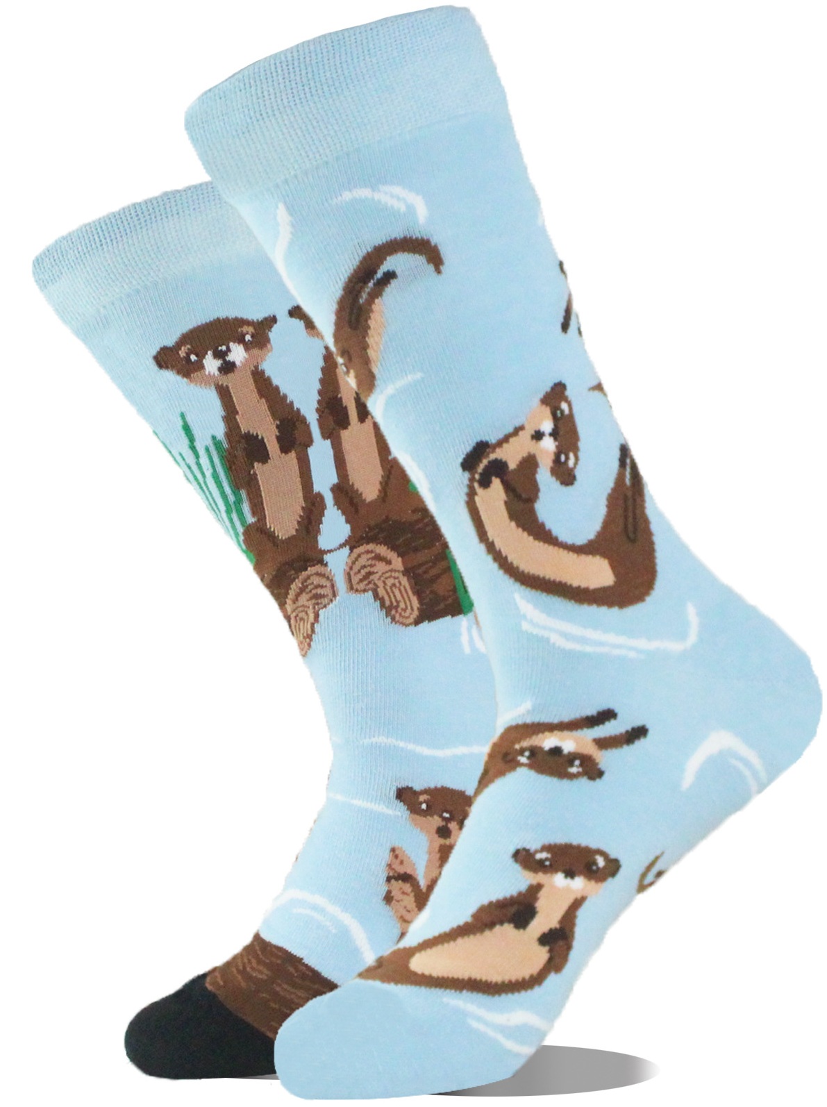 S-K5.1 SOCKS2512-117 Pair of Socks Size 38-45 Otters S-K5.1 SOCKS2512-117 Pair of Socks Size 38-45 Otters