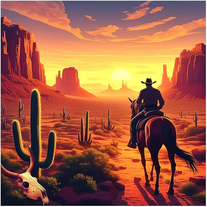 L-A4.2 DP2545091 Diamond Painting Canvas 40x30cm - Painting 35x25cm Desert