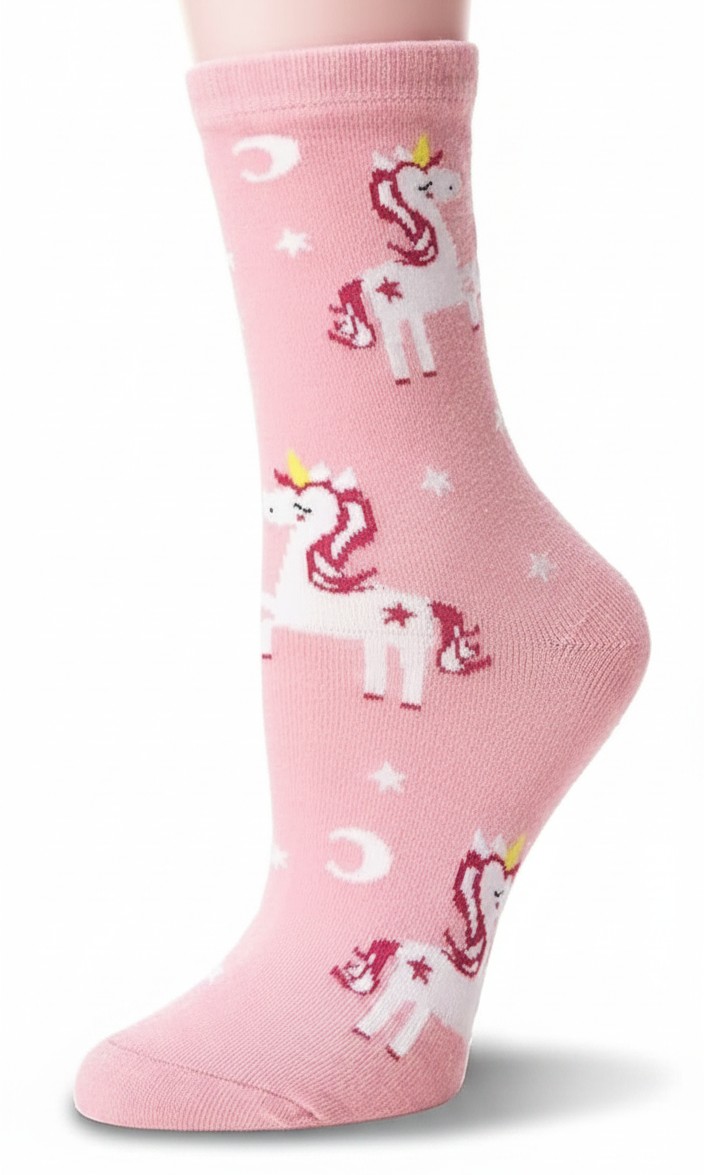 S-J8.2 KS25107-013 Pair of Socks Size 36-43 Unicorn