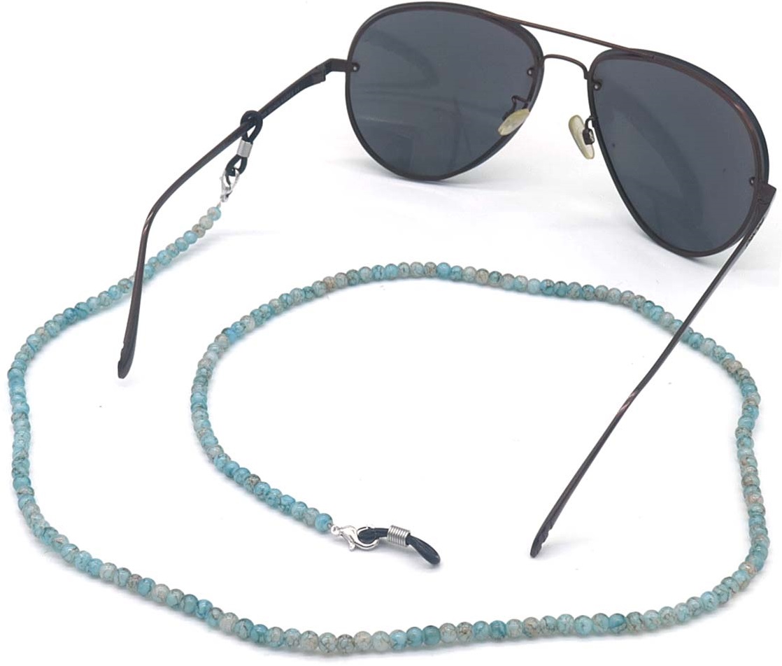 F-E19.4  GL004-015-4 Sunglass Chain Blue