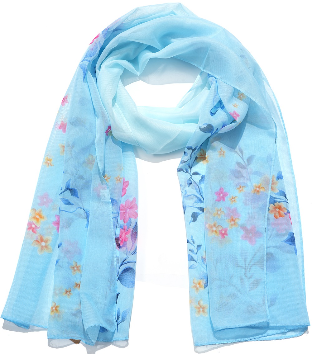 J-F10.1 SCARF2480-012-45 Summer Scarf Extra Thin 150x50cm