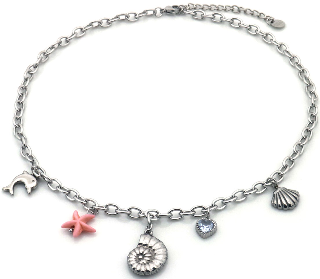 I-B7.2 N2503-004S S. Steel Necklace Charms 40-45cm