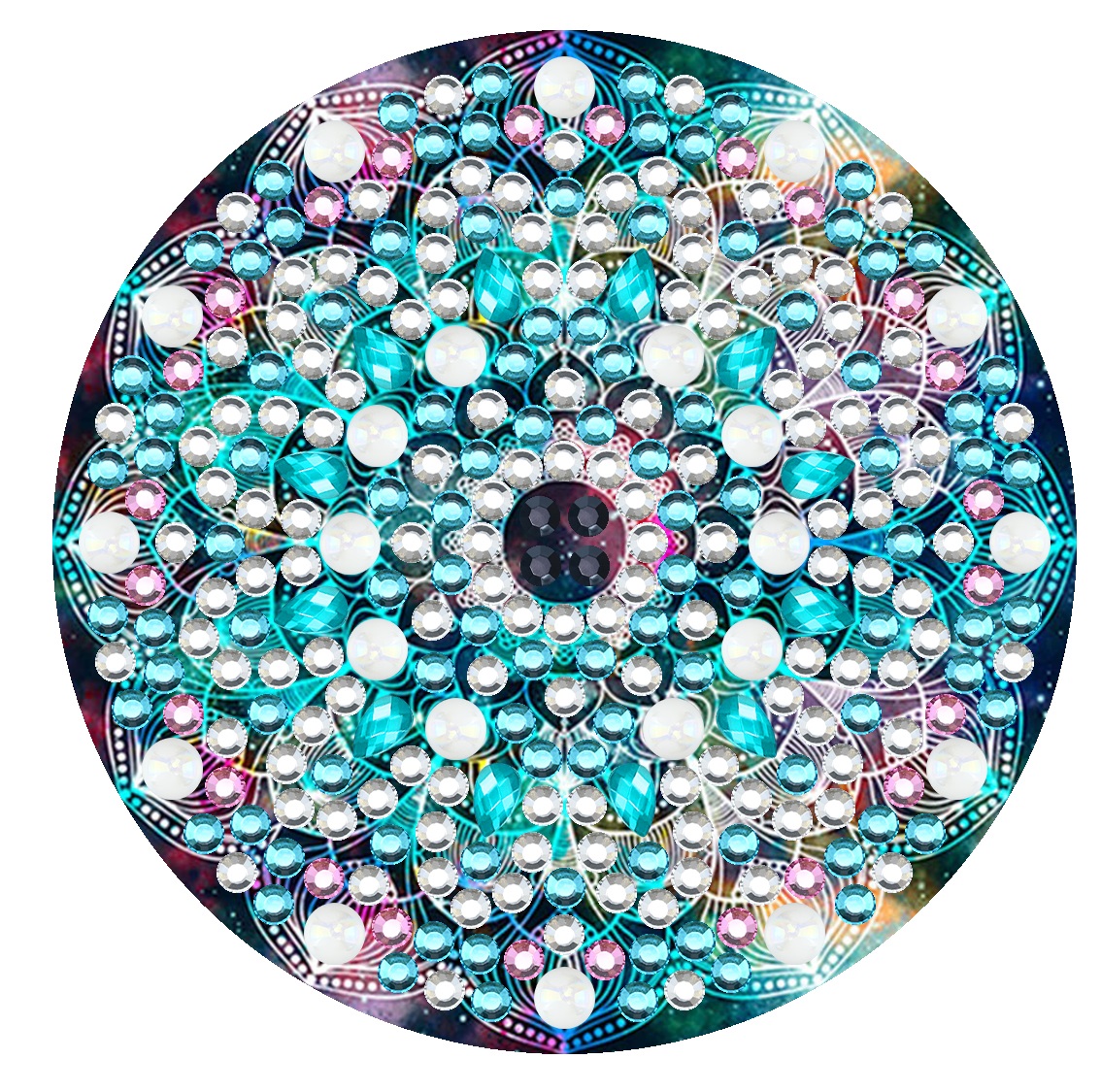 X-B7.2 Mirror2348-027C Diamond Painting Mirror 7cm