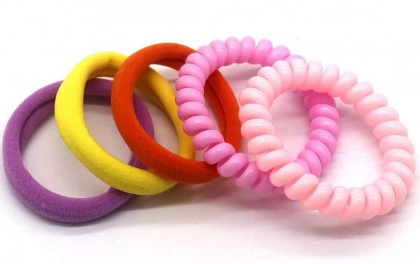 C-F15.3 H717-002 Elastics Set 5pcs Mixed Colors