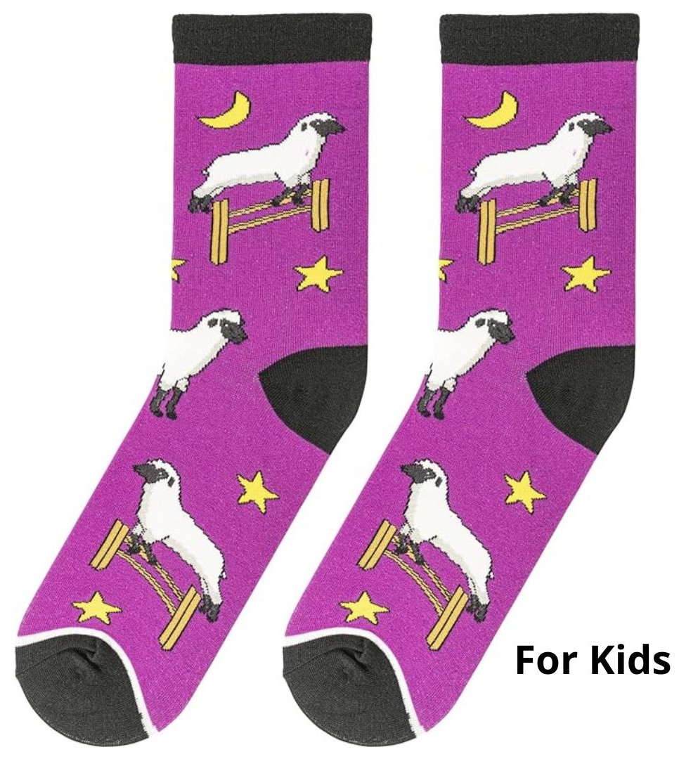 S-H1.4 KS2607-037 Pair of Socks for Kids Size 33-38 Lama