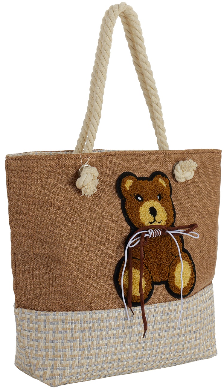 Z-F2.3 BAG1112-002-1 Beach Bag Bear 47x37x13cm