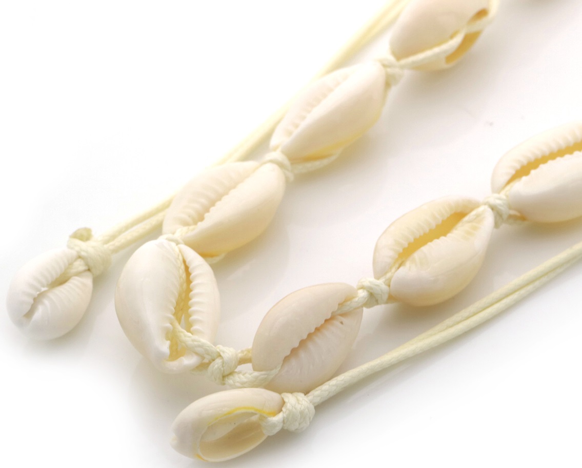 D-D11.1 N938-003A-1 Necklace Shells Adjustable