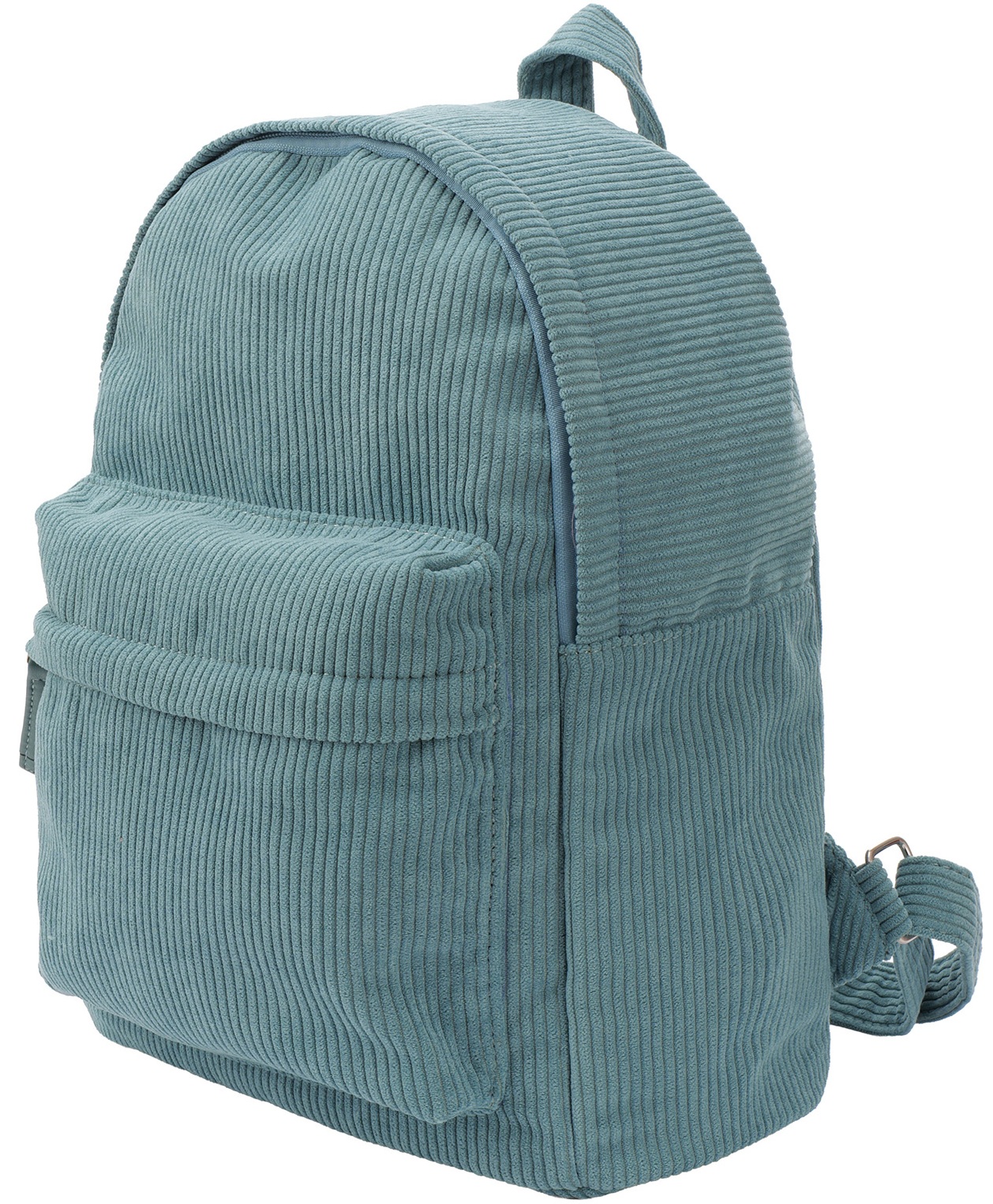 T-E6.2  BAG1117-008-6 Rib Fabric Backpack 32x29x14cm Blue