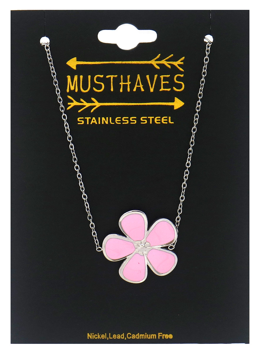 G-D7.1  B25106-071S S. Steel Bracelet Flower 16-21cm