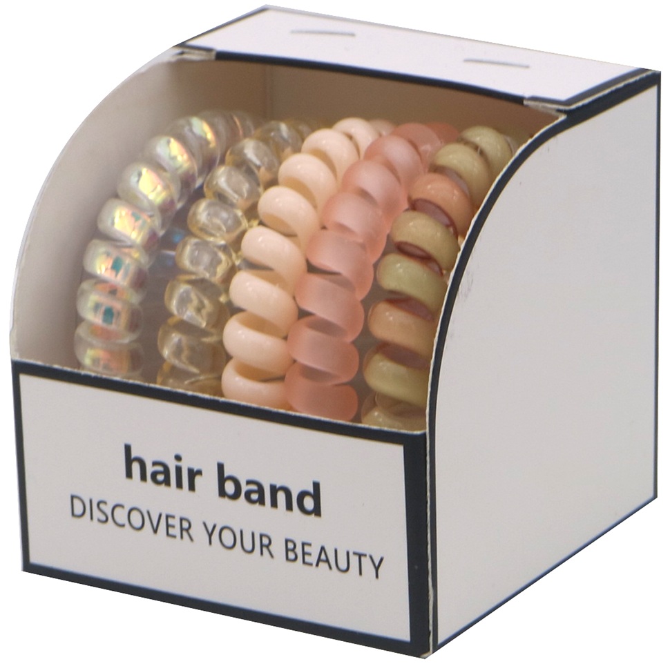 X-G10.1 H1129-001-8 Rubber Hair Bands 5pcs