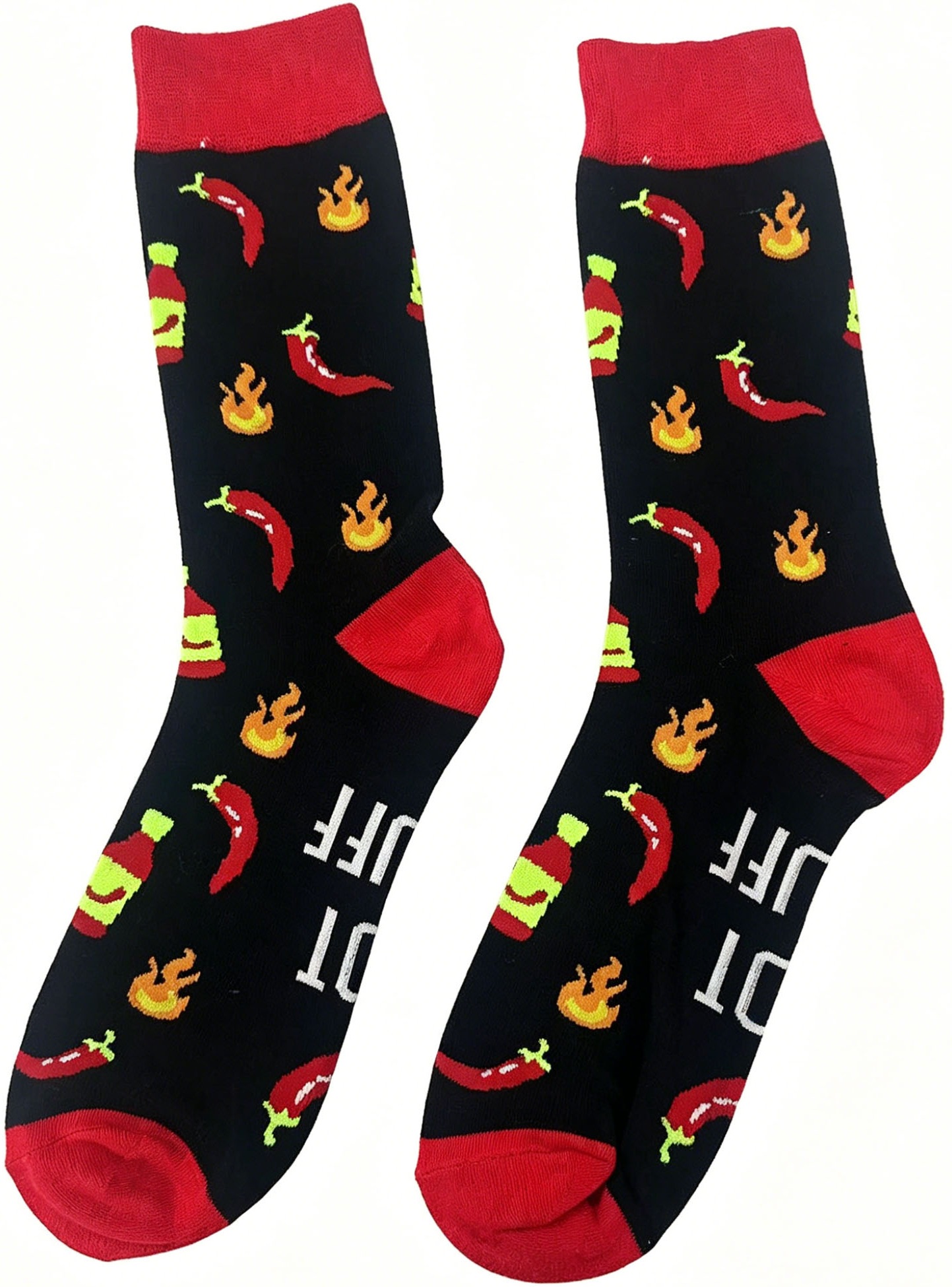 S-K6.3 SOCKS2512-278 Pair of Socks Size 38-45 Peppers