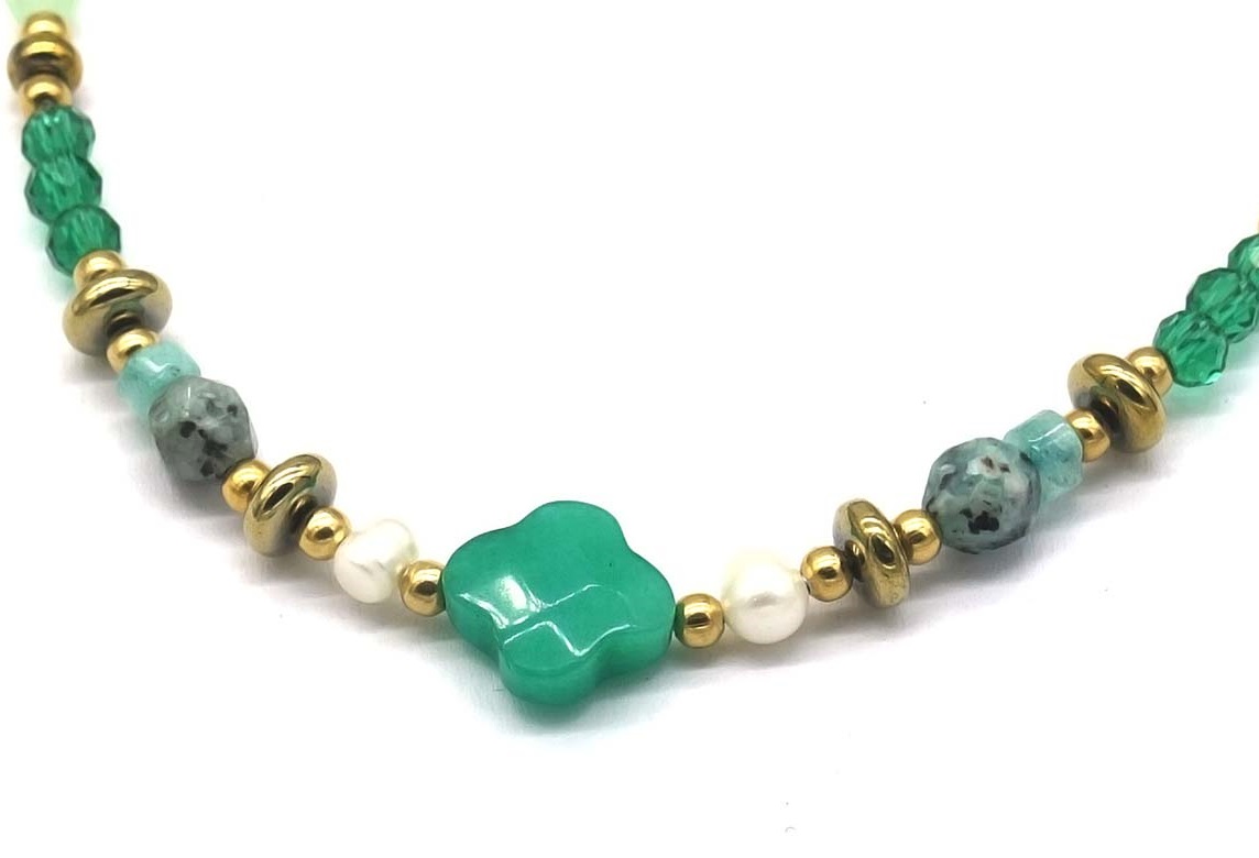 I-B8.3 N221-361 No. 3 S. Steel Necklace 40-46cm