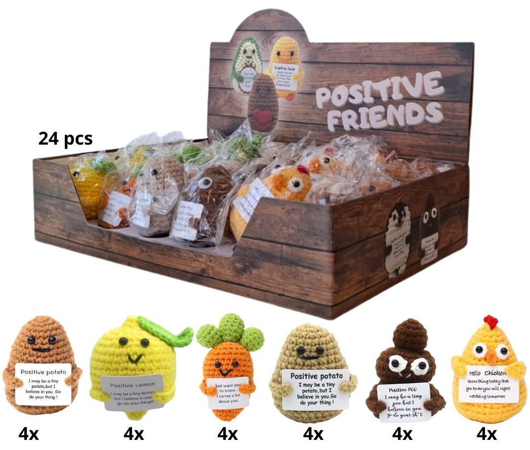 Q-B2.2 Positive Friends in Display - 24pcs