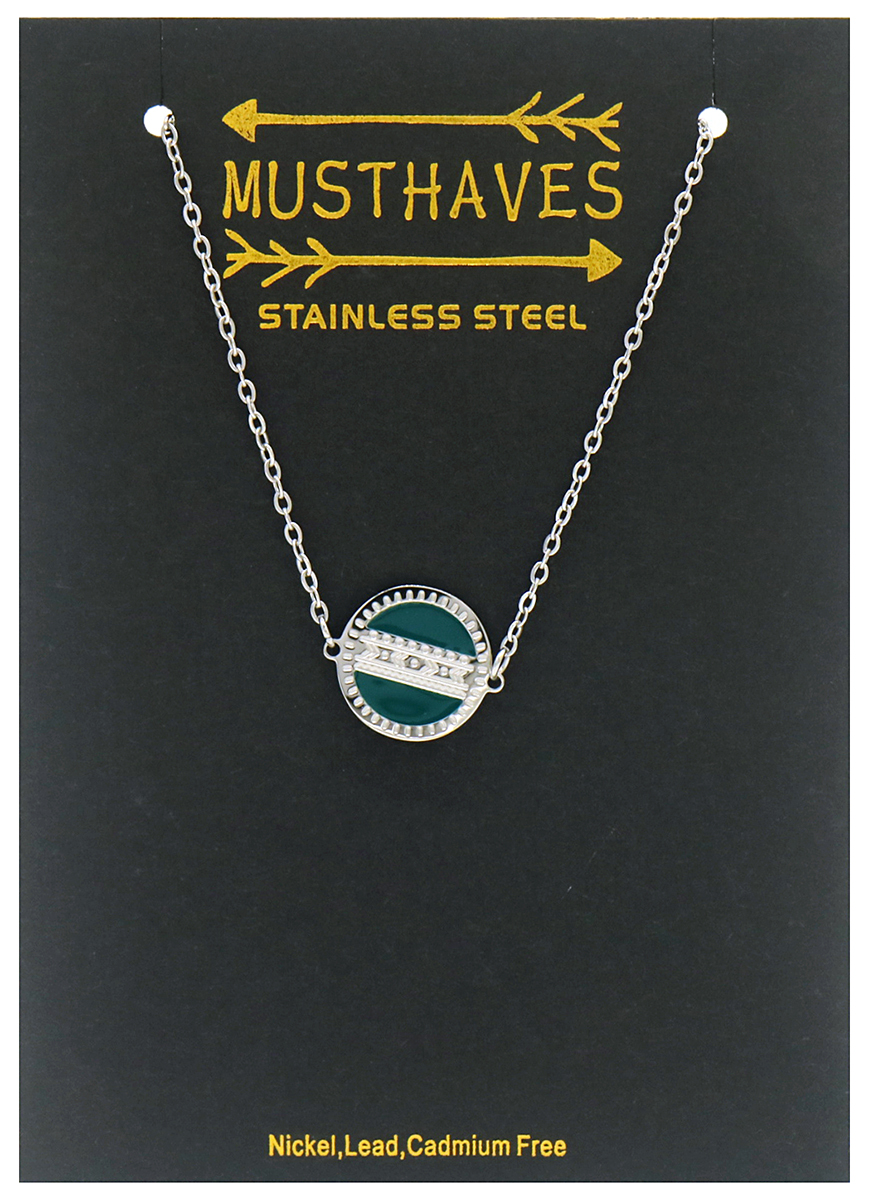 D-A9.1 B010-019S S. Steel Bracelet with Coin