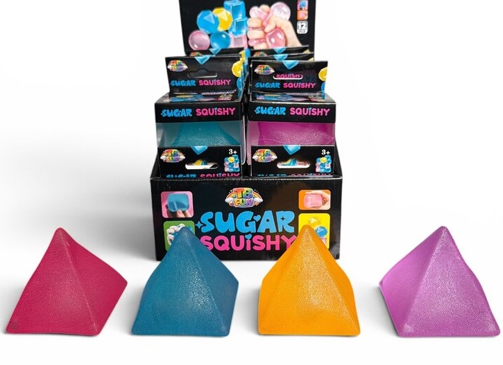 Q-L4.1 Squishy Sugar Pyramid - 12pcs