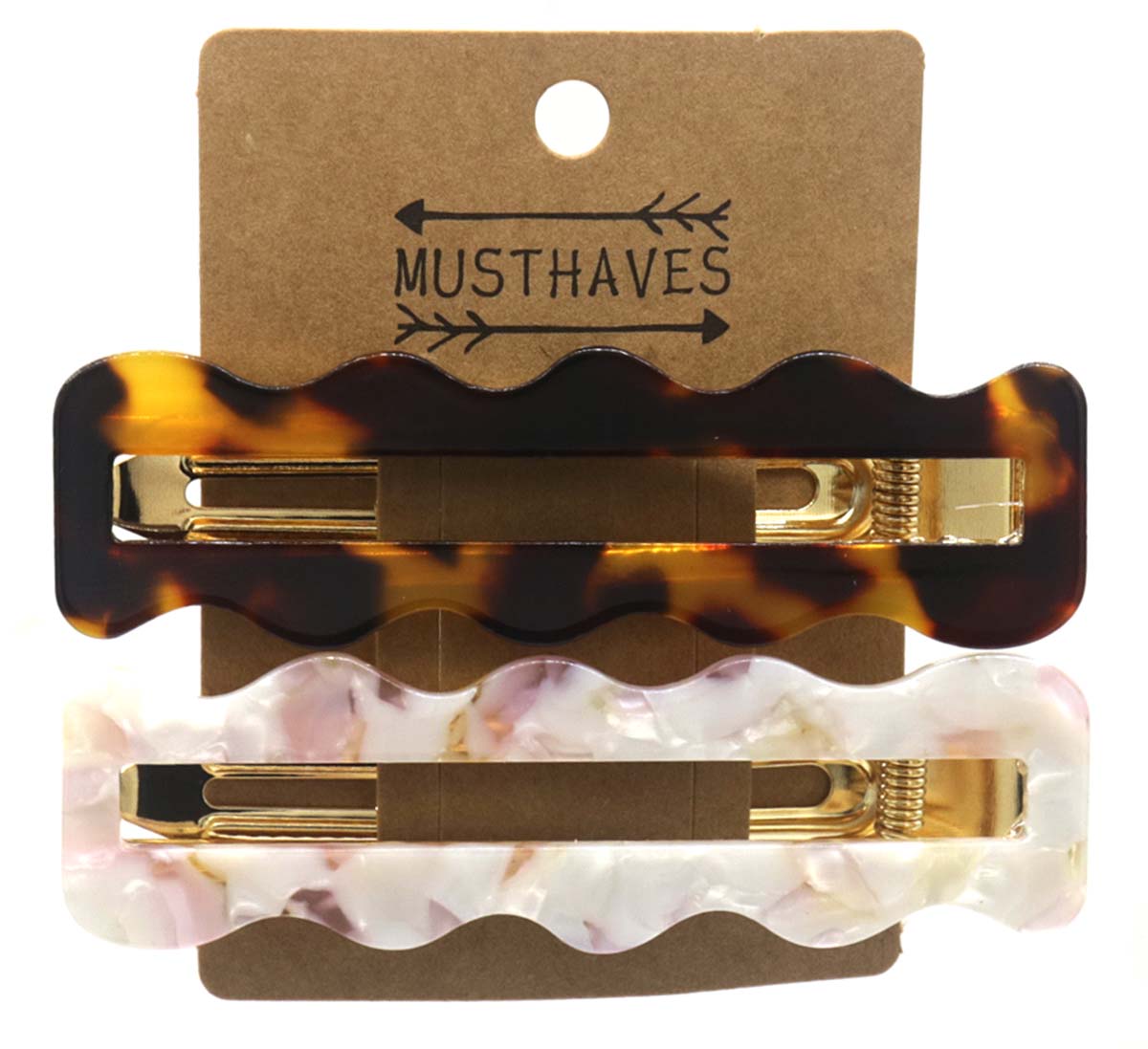 C-A23.1 H719-006 Hair Clip Set 2pcs