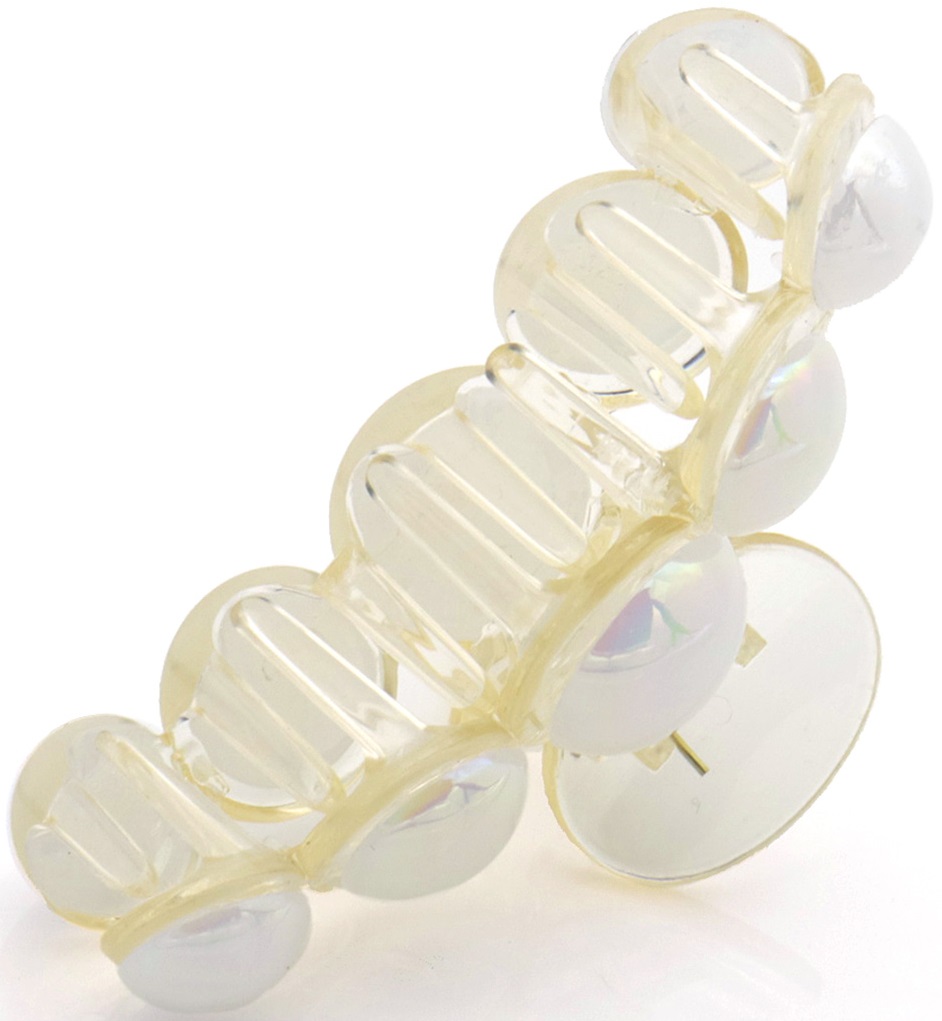 X-K9.2 H921-002-1 Hair Clip Pearls AB 10cm
