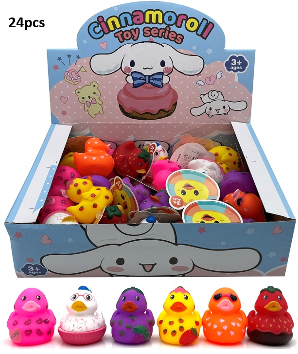 Z-A2.2 TOY1150-001 Rubber Ducks 6cm - 24pcs in Display