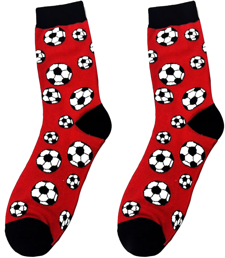 S-C3.4  SOCKS2607-027 Pair of Socks Size 38-45 Football