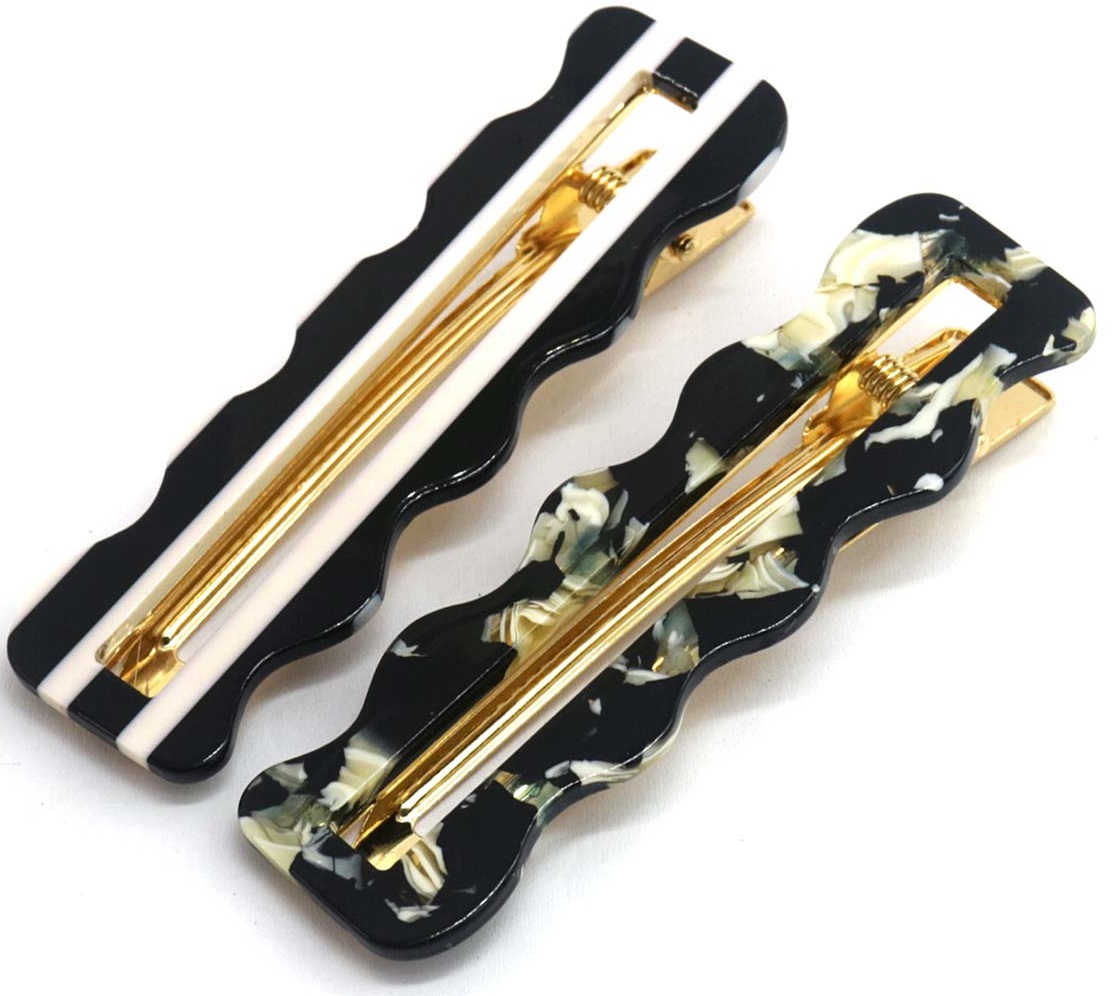 C-B21.2 H719-002 Hair Clip Set 2pcs