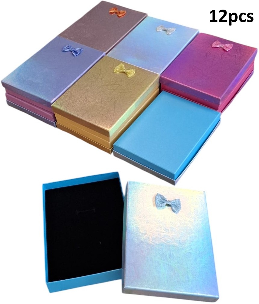 Y-C4.5 PK1032-007 Gift Box 16x12x3cm - Mixed Colors - 12pcs Y-C4.5 PK1032-007 Gift Box 16x12x3cm - Mixed Colors - 12pcs