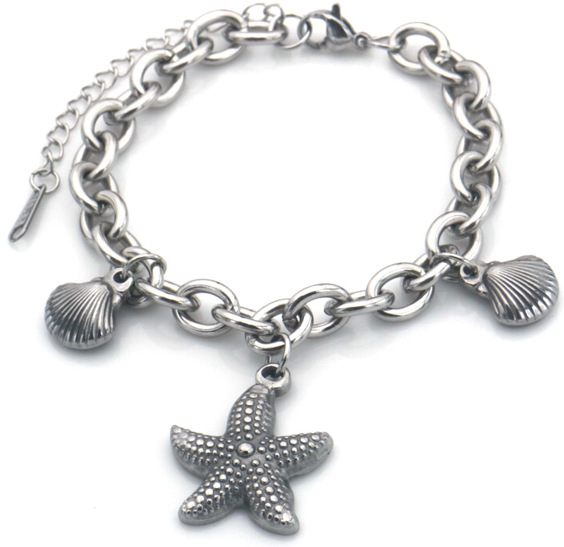 F-A7.1 B2503-041S S. Steel Bracelet Charms 