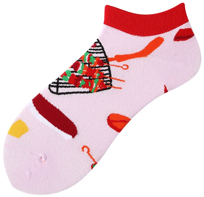S-A6.2 C185 Ankle Socks Size 36-43 BBQ