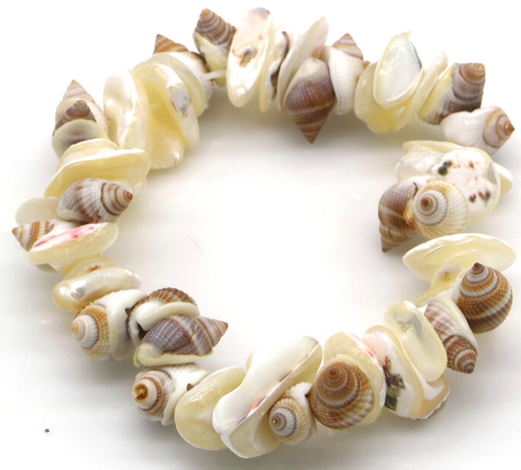 C-E16.3 B938-007 Elastic Bracelet Shells