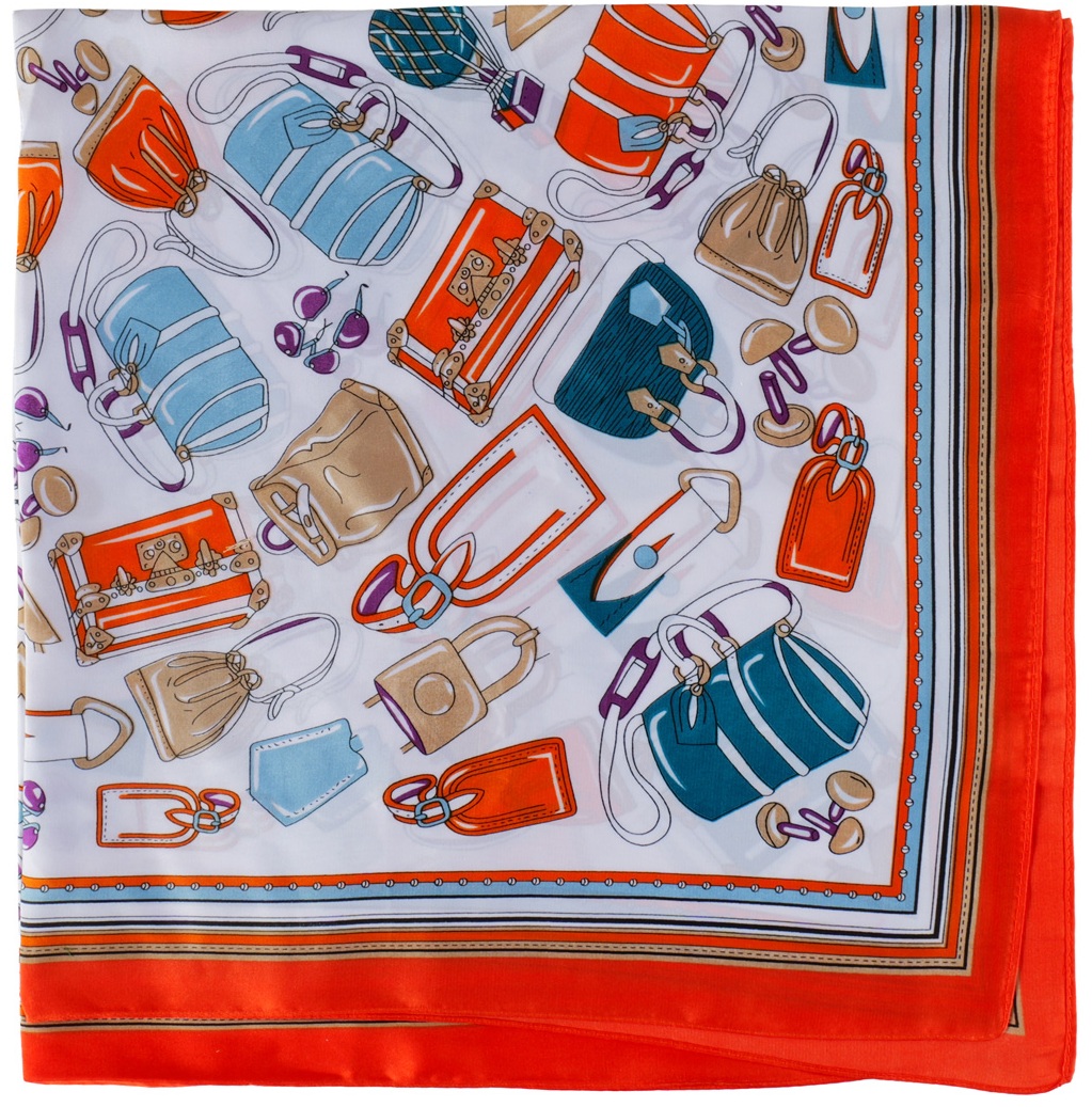 X-F8.1  SCARF1107-002-31 Summer Scarf 70x70cm