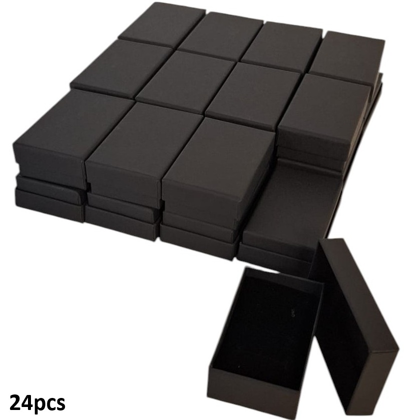 Z-D3.4 PK1032-008 Gift Box 8x5x2.5cm - Black - 24pcs