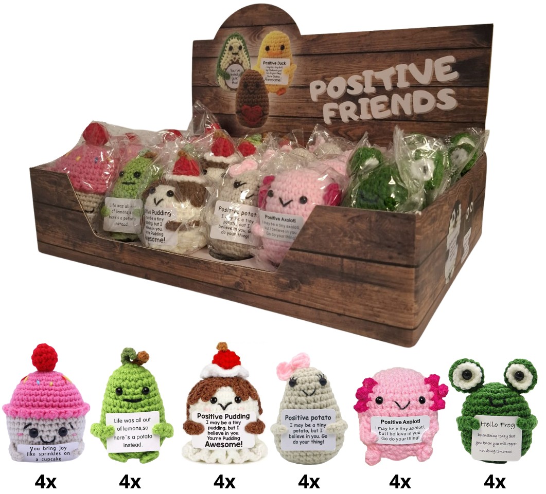 L-F2.2 Positive Friends in Display - 24pcs