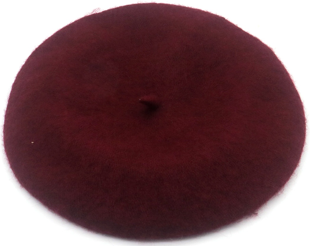 T-D7.1 HAT1054-001-7 Winter Baret Bordeaux
