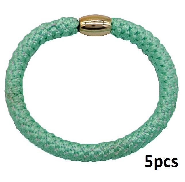 A-D16.1 H2253-004 No. 11 Hair Elastics 5pcs Blue