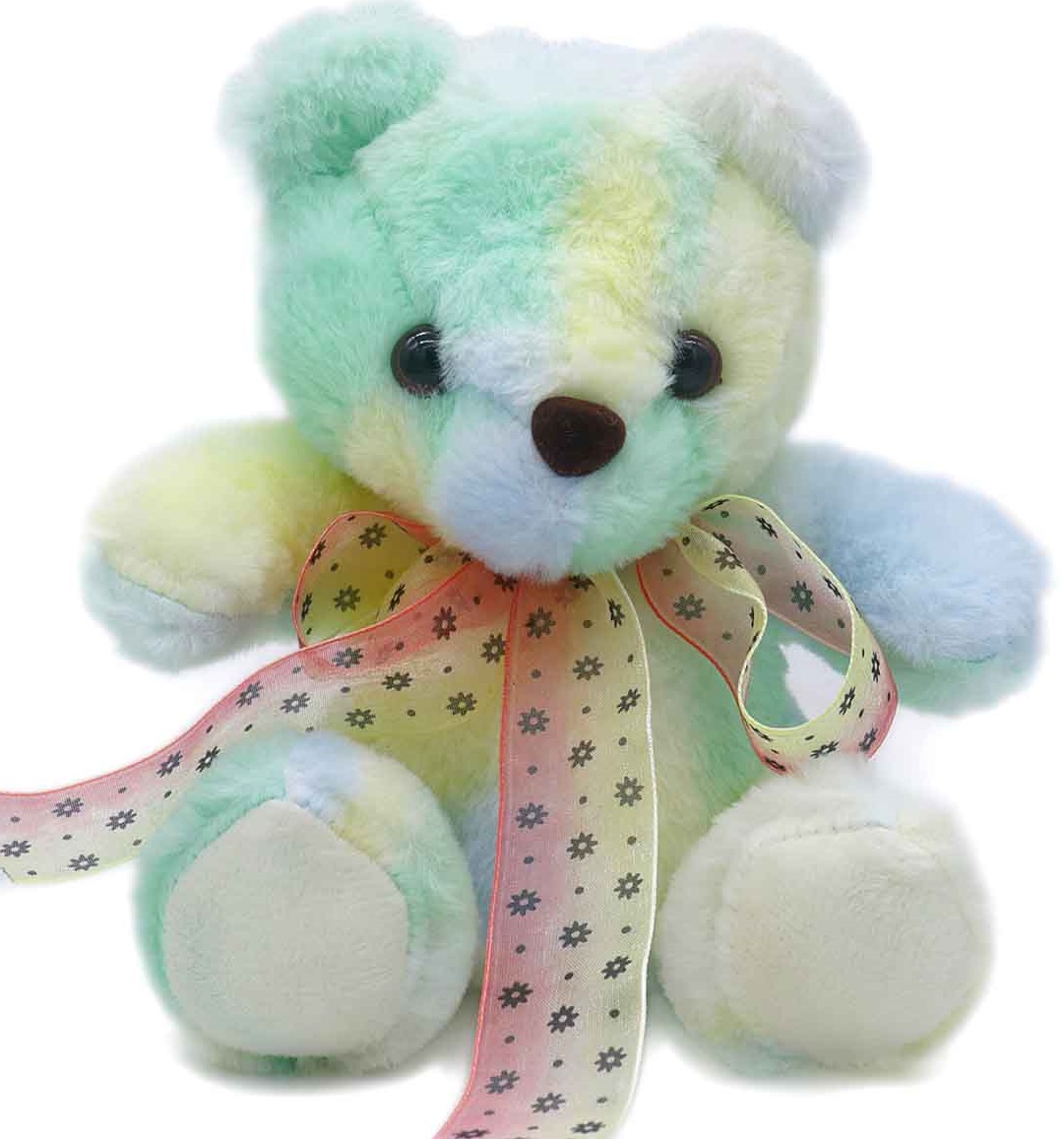 T-K8.1 T612-138 Plush Bear 19cm - Mixed Colors - 1pc