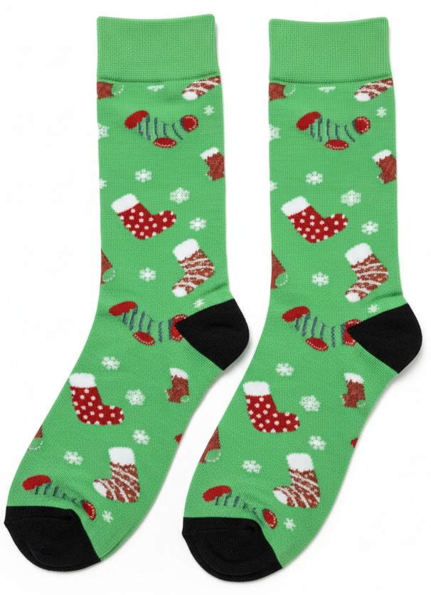 S-D7.2 SOCK2438-112 Pair of Socks Size 38-45 Christmas