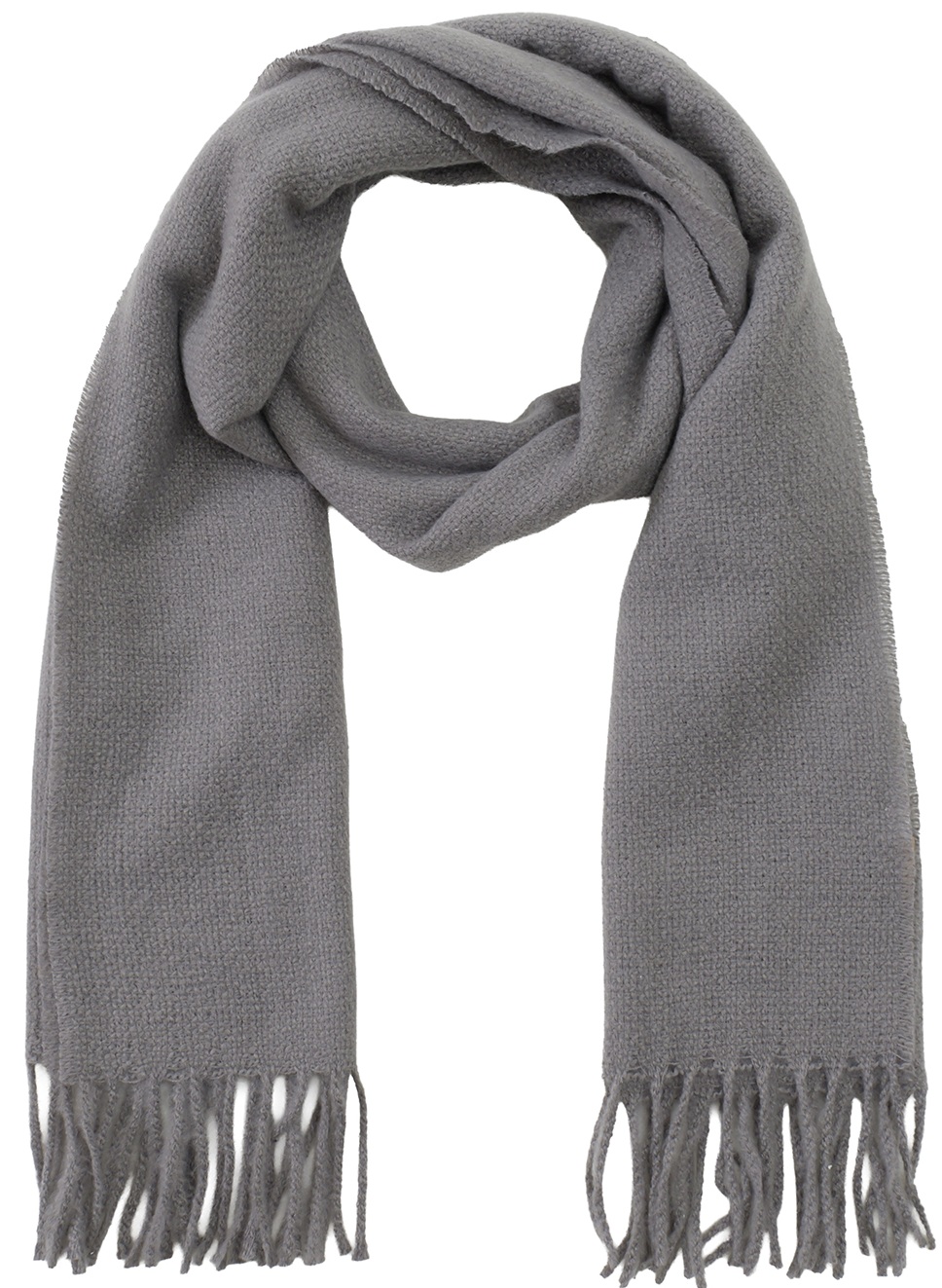 R-M3.1 SCARF405-601-4 Soft Winter Scarf 180x60cm - Grey