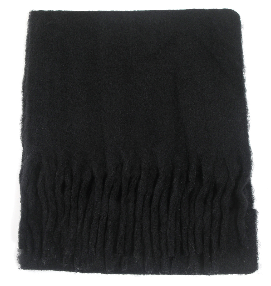 X-A4.1 SCARF408-048A  Winter Scarf 180x70cm Black
