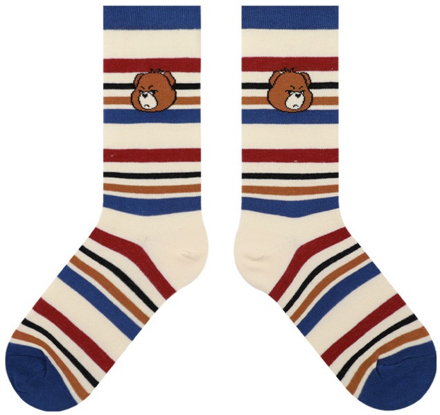 S-K4.3 SOCKS2368-050 Pair of Socks Size 38-45 Bear
