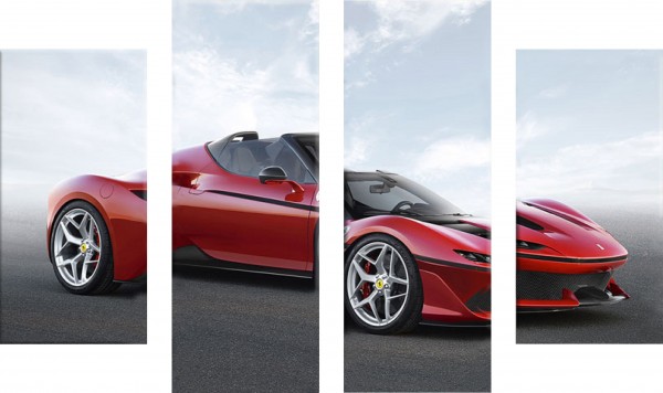 Y-F3.3 DF095 Diamond Painting Car 4 Frame 120x80cm