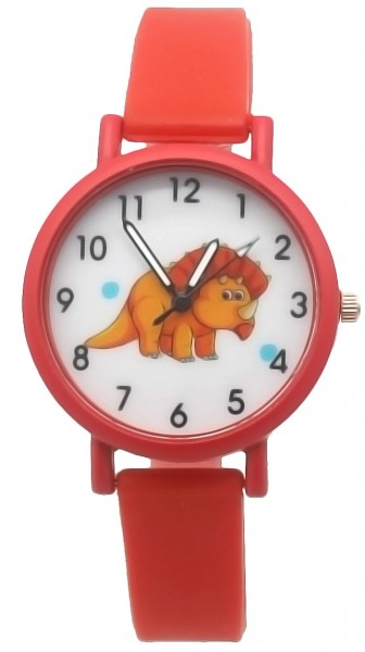 A-C9.2 W002-005 Kids Watch Dino 33mm Red