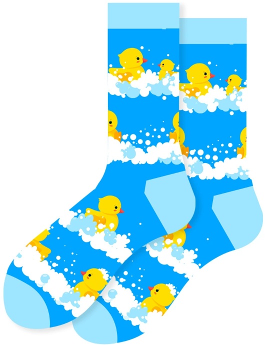 S-K5.2 SOCKS2512-016 Pair of Socks Size 36-43 Ducks