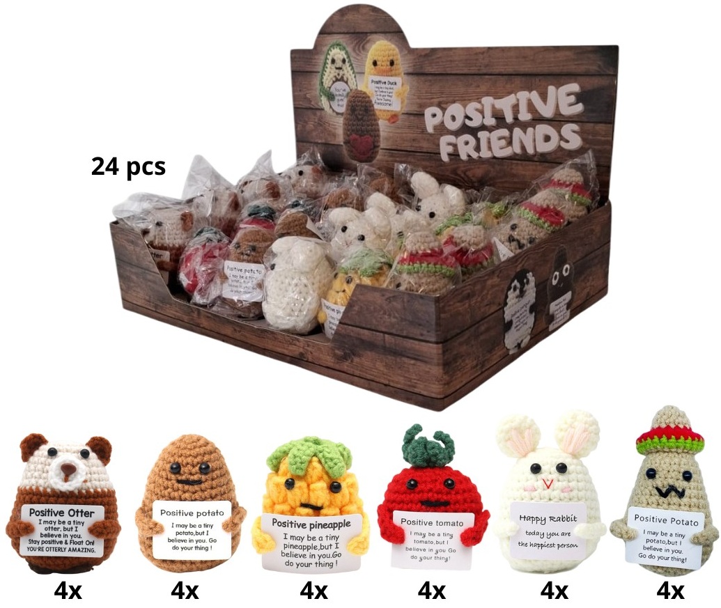 Q-D6.2  Positive Friends in Display - 24pcs