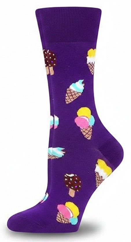S-H4.2 KS25107-014 Pair of Socks Size 36-43 Icecream