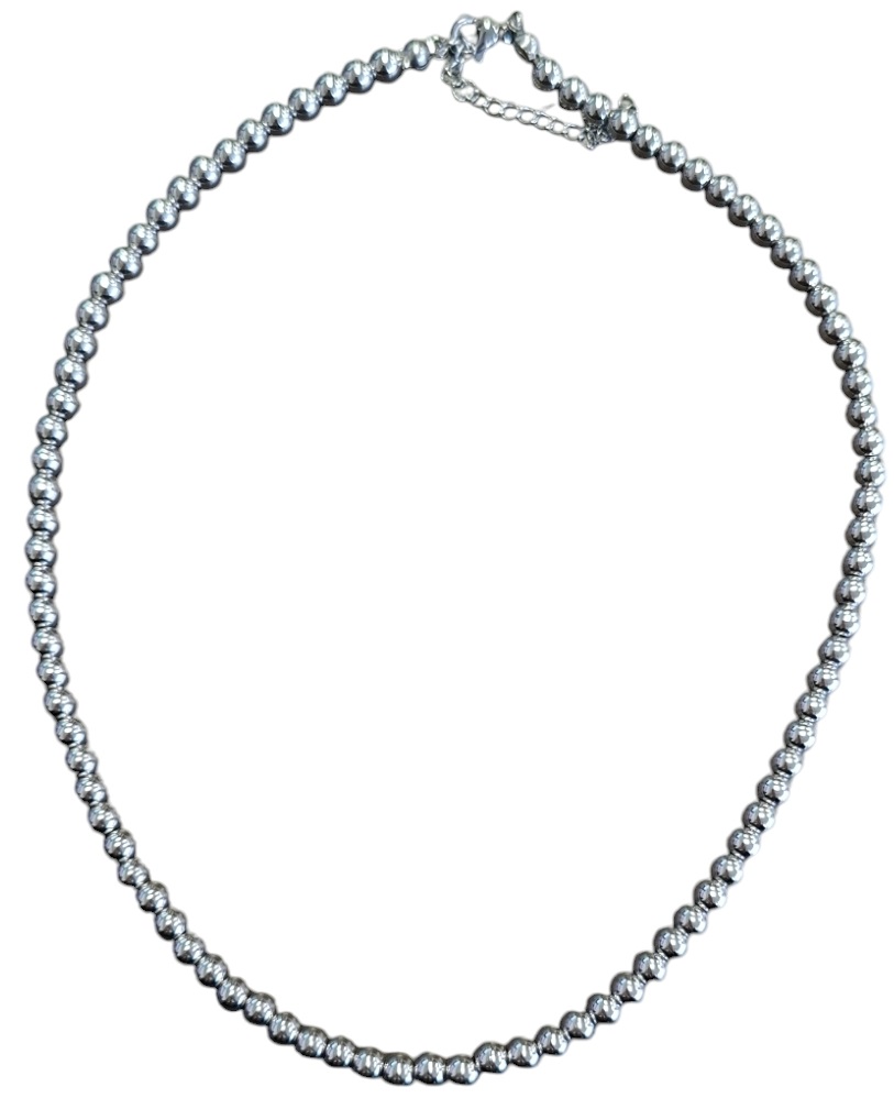 F-A19.4  N100-066S S. Steel Necklace 5mm