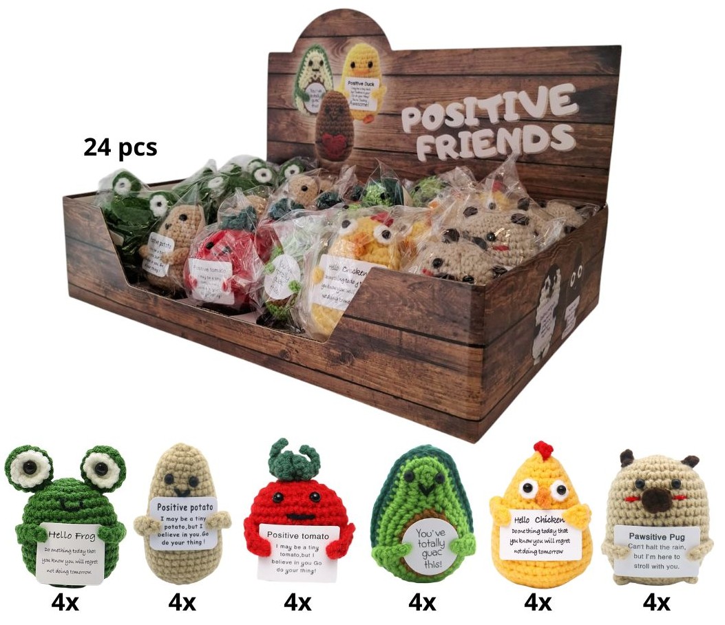 Q-A2.1 Positive Friends in Display - 24pcs