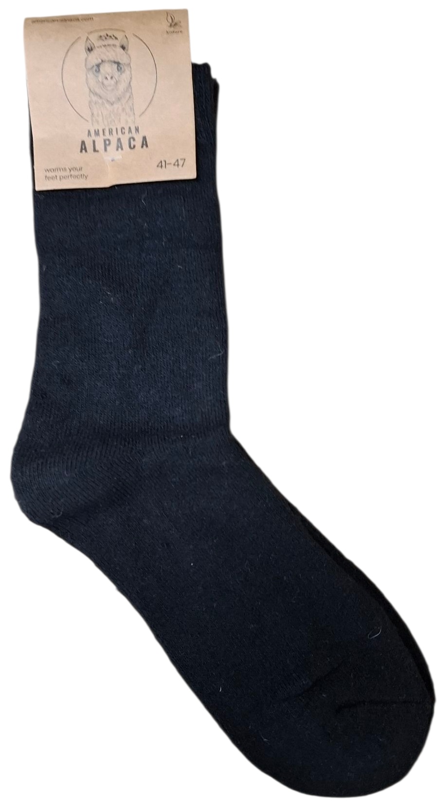 L-F3.1 JN25-9205 Pair of Woolen Socks Size 41-47  Black