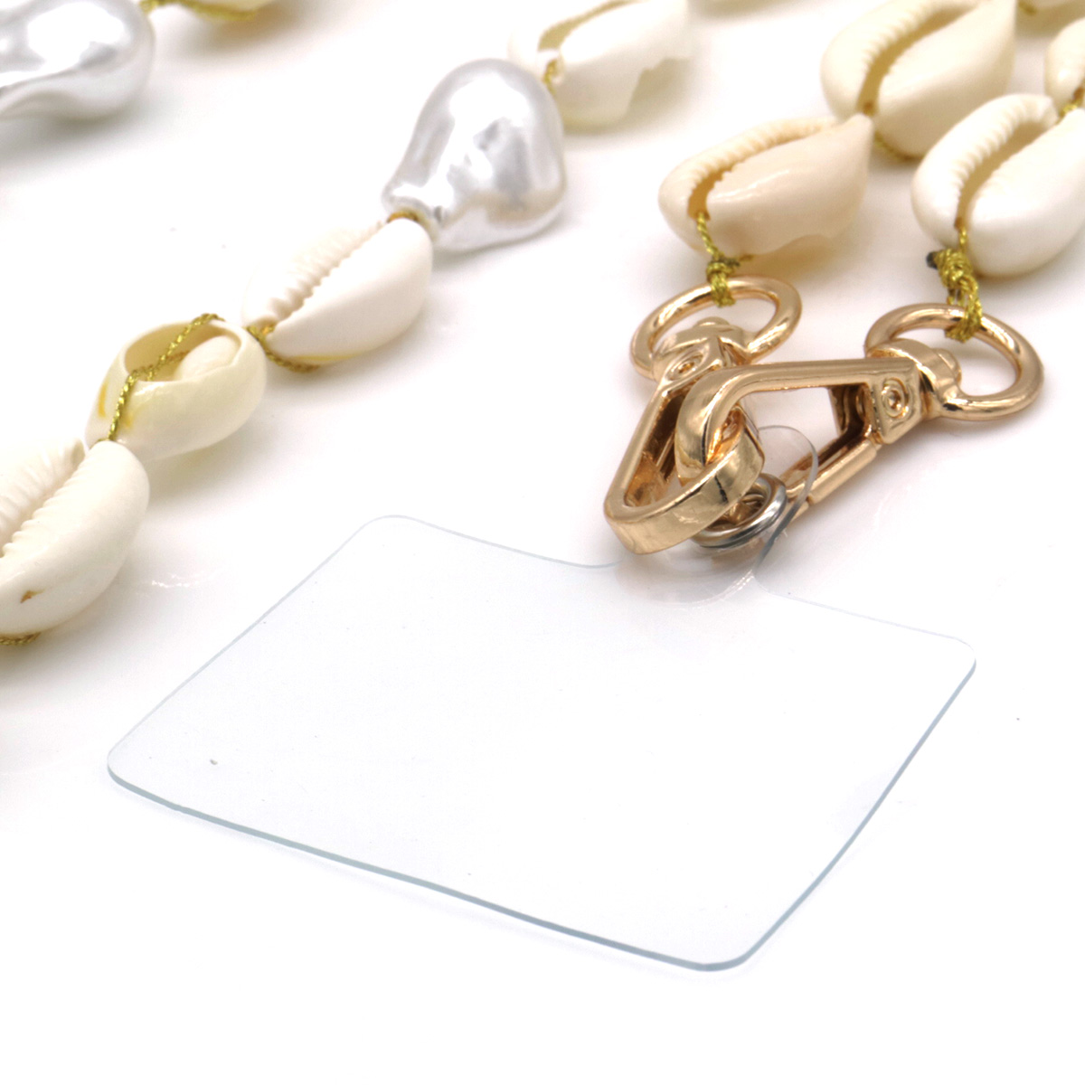 B-E1.1 KEY1027-001 Long Phone Cord Shells 120cm