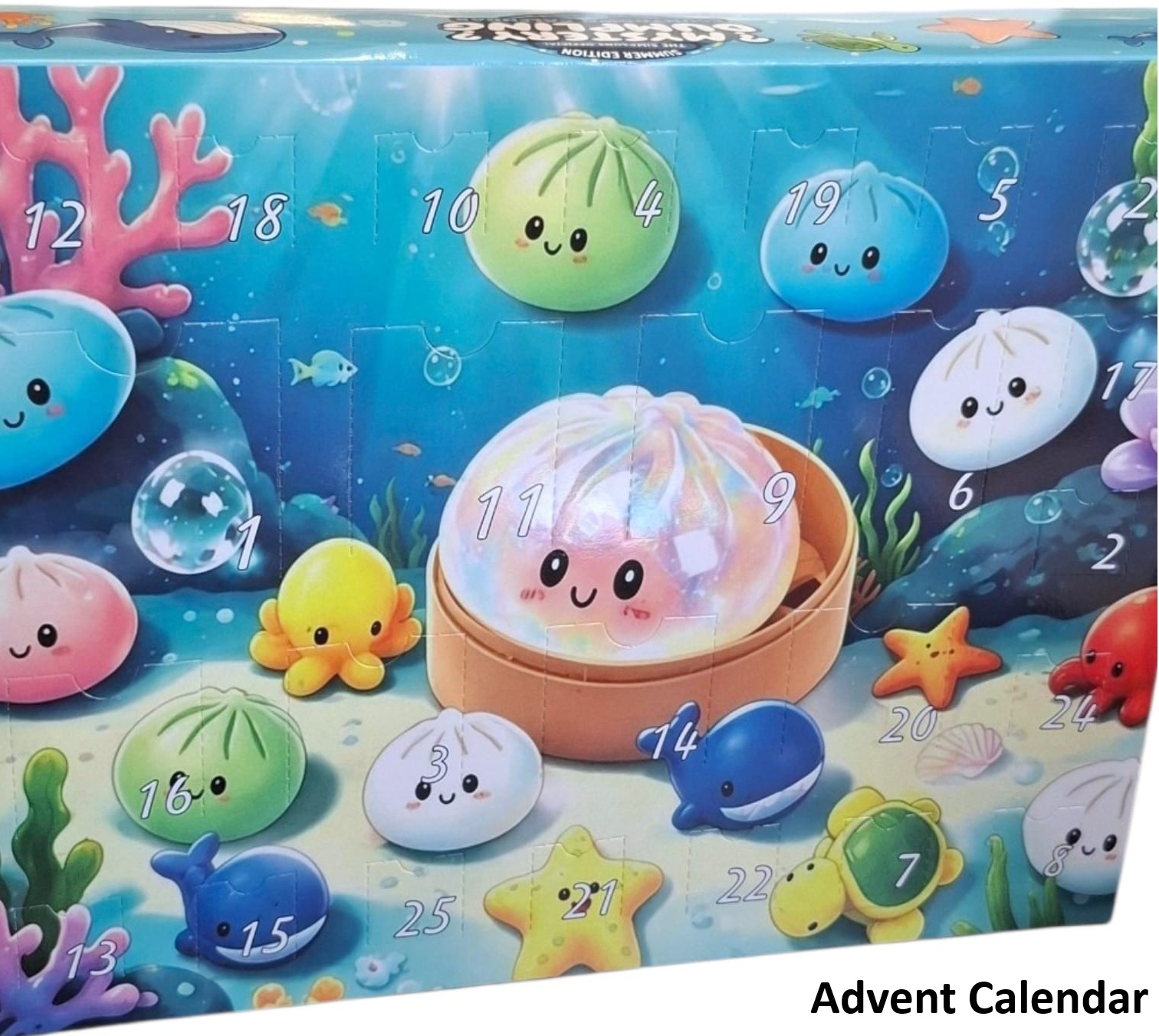 Z-E3.1 TOY2610-094 Squishy Advent Calendar Christmas - 24 Days