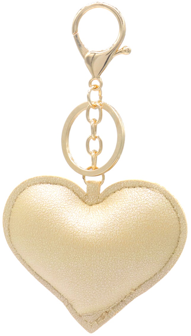 S-F8.3 KY2403-150-5 Keychain PU Heart 7.5cm